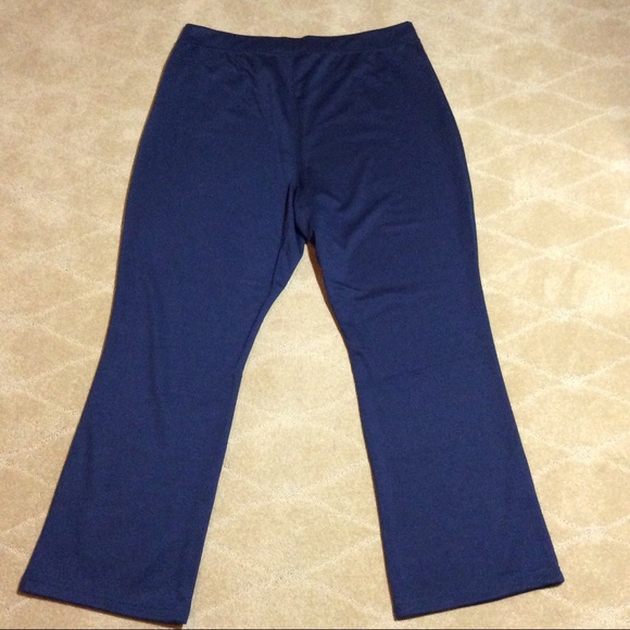 Woman Within NWOT Bootcut Stretch Pant, 18W Petite - Picture 2 of 4